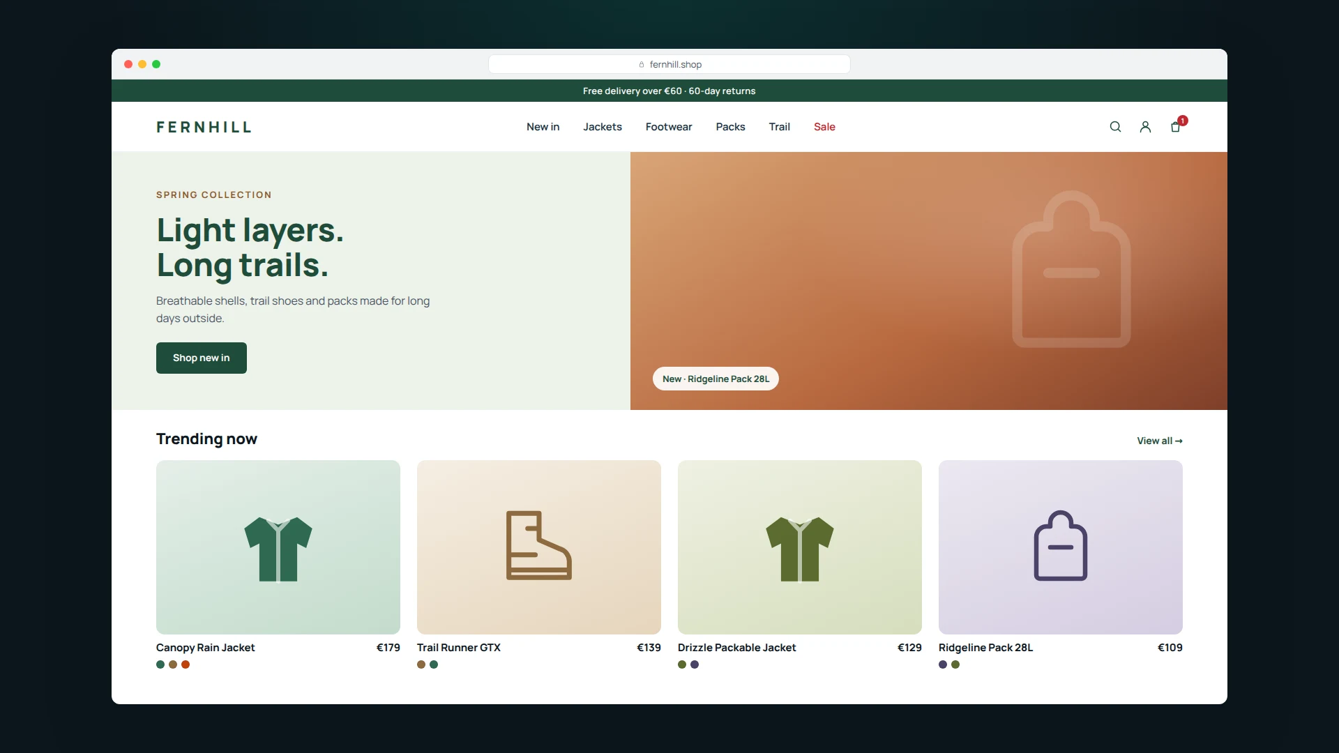 Konrado.AI e-commerce use case animation